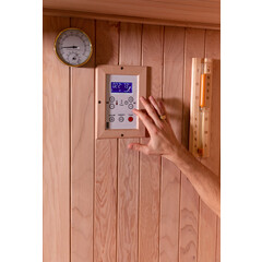 Fínska sauna pre 2 – 3 ľudí so saunovou pieckou
