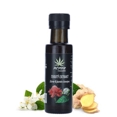 Tekutý extrakt zázvor a jazmín s konopou, 100 ml