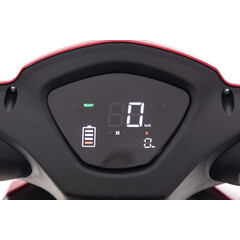 Elektrický trojkolesový skúter CHAMPION pre seniorov – výkonný 1000 W motor, červený