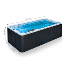 SwimSpa LUX SUNRANS SR853 s protiprúdom a technológiou Balboa
