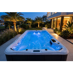 SwimSpa LUX SUNRANS SR853 s protiprúdom a technológiou Balboa