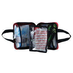 Cestovná lekárnička s 220 ks zdravotníckeho materiálu a pomôcok