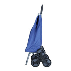 Nákupná taška na kolieskach, modrá