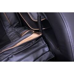 Masážne elektrické kreslo LUX 4D MASSAGER, modrozlaté