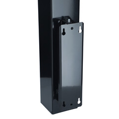 Germicídny žiarič UNIZDRAV uzavretý nástenný – čierne vyhotovenie