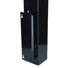 Germicídny žiarič UNIZDRAV uzavretý nástenný – čierne vyhotovenie