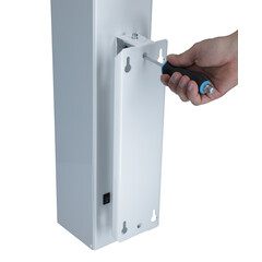 Germicídny žiarič UNIZDRAV uzavretý nástenný – biele vyhotovenie