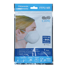 Respirátor FFP2 EvoCare bez výdychového ventilu
