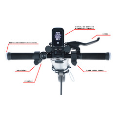 Elektrický prídavný pohon pre invalidné vozíky - CITY Lite