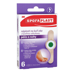 Spofaplast 3M náplasť na kurie oká, 6 ks