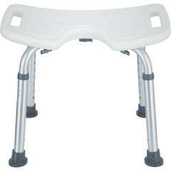 Stolček do sprchy s výrezom - POŠKODENÝ OBAL