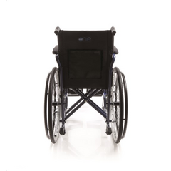 Skladací invalidný vozík Next, 50 cm - MIERNE OPOTREBOVANÉ PREDNÉ KOLESÁ + POŠKODENÝ OBAL