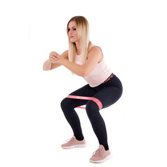 Odporové posilňovacie gumy sivé, sada 5 ks