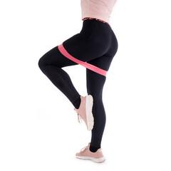 Odporové posilňovacie gumy sivé, sada 5 ks