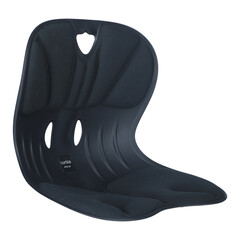Ergonomická opierka na správne držanie tela Curble Chair Wider, čierna