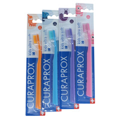 Detská zubná kefka CURAPROX Kids, 4 – 12 rokov