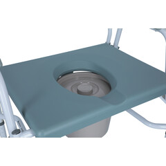 Toaletné kreslo nepojazdné s vyššou nosnosťou do 290kg