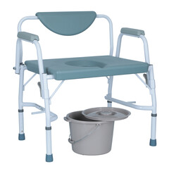 Toaletné kreslo nepojazdné s vyššou nosnosťou do 290kg