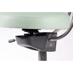 Ergonomická stolička do ambulancie, modrá