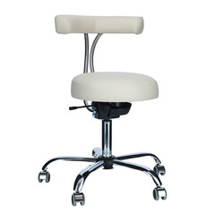 Ergonomická stolička do ambulancie, krémová