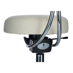 Ergonomická stolička do ambulancie, biela