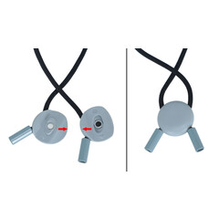 Cestovný ergonomický vankúš z pamäťovej peny