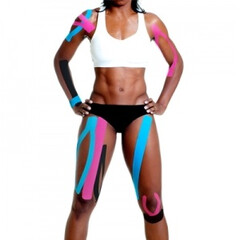 Kinezio tejp  Ares 5 cm x 5 m, žltý