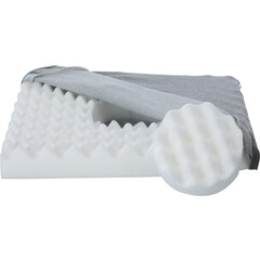 Vankúš na sedenie typu ježko, 45 x 40 x 6 cm