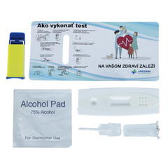 Domáci CRP test UNIZDRAV - POŠKODENÝ PÔVODNÝ OBAL