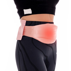 Vyhrievací USB pás na podbruško bez powerbanky – grafénová technológia - POŠKODENÝ PÔVODNÝ OBAL