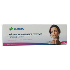 Tehotenský test hCG, 1 ks