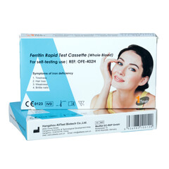 Rýchlotest na nedostatok železa (anémia) z krvi - 1ks