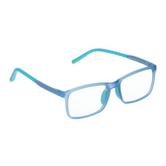 Okuliare proti modrému svetlu pre deti modré UNIZDRAV + puzdro, vrecúško a testovacia sada