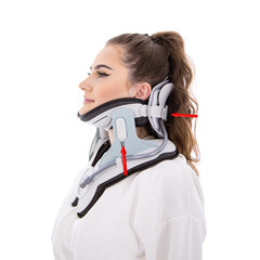 Trakčná ortéza na krk a krčnú chrbticu + pumpička