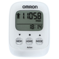 Krokomer OMRON Walking Style IV - TESTOVACÍ KUS, MIERNE ŠKRABANCE NA DISPLEJI