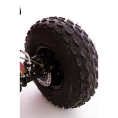 Štvorkolka elektrická UNIZDRAV XTrail (ATV), červená