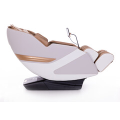 Masážne elektrické kreslo RelaxPro 3D MASSAGER - NADTRHNUTÉ ČALÚNENIE Z VNÚTORNEJ STRANY OPIERKY NÔH