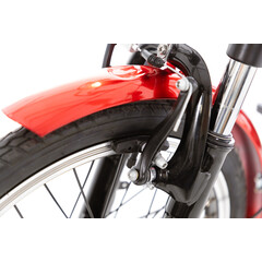 Trojkolesový elektrický bicykel Tornádo ZTECH, červený