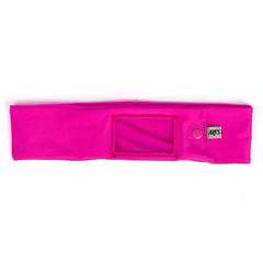 Dia pás na inzulínovú pumpu s okienkom, tmavoružový