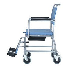 Toaletné kreslo pojazdné  Komoda 45 - MIERNE ŠKRABANCE NA KONŠTRUKCII