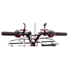 Štvorkolka elektrická UNIZDRAV XTrail (ATV), čierna