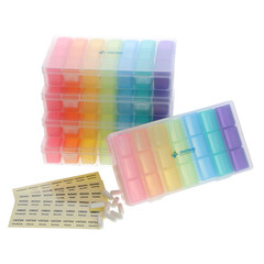 Dávkovač liekov UNIZDRAV - denný + týždenný