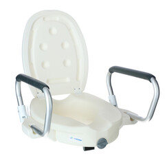 Zvyšovač WC UNIZDRAV so sklápacími opierkami, 12 cm