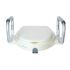 Zvyšovač WC UNIZDRAV so sklápacími opierkami, 12 cm