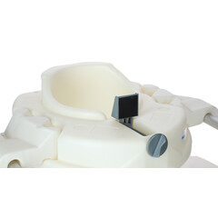 Zvyšovač WC UNIZDRAV so sklápacími opierkami, 12 cm