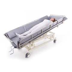 Sprchovacie lôžko UNIZDRAV – manuálne