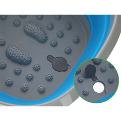 Skladacia akupresúrna vanička na nohy UNIZDRAV