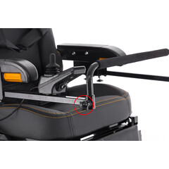 Elektrický invalidný vozík s vertikálnym zdvihom