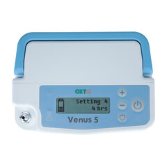 Prenosný kyslíkový koncentrátor Venus 5 - POŠKODENÝ PÔVODNÝ OBAL A  5 HODÍN POUŽÍVANÝ