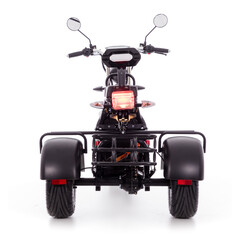 Elektrický CHOPPER UNIZDRAV PRO trojkolesový – výkonný 2000 W motor - NAJAZDENÝCH 56 KM, MIERNE ŠKRABANCE NA BLATNÍKU